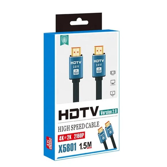 5 Feet Premium High-Speed 4K, 2160p Resolution Strong and Durable HDMI Cable - Picture 2 of 2